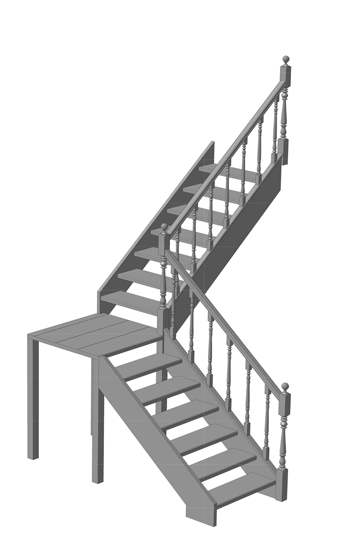 Недорогие лестницы на 2 этаж